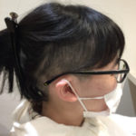 眼鏡もマスクもつけやすい【三田ひて子】