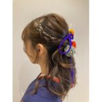 ハーフアップアレンジ 【風間里咲】