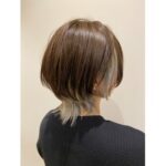 ショートウルフ　ホワイトシルバー　【大塚礼乃】