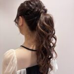 結婚式お呼ばれヘアアレンジ