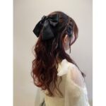 ハーフアップ　卒業式にも！　【大塚礼乃】