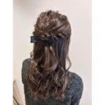 お呼ばれヘアアレンジ【ハーフアップ】