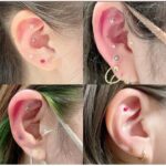 デザインもかわいい♪耳ツボジュエリー