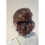 ショートボブのおでかけアレンジ