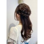 きちんと系ハーフアップもお任せください！