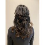 ハーフアップ　【大塚礼乃】